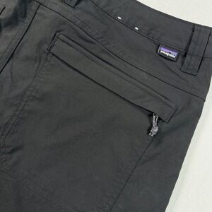 Patagonia Quandary Pants Mens Black Utility Lightweight Hiking Drawstring Sz 36